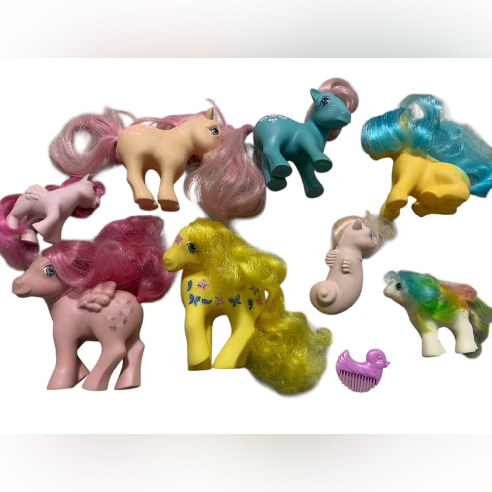 Vintage Hasbro My Little Pony Lot.